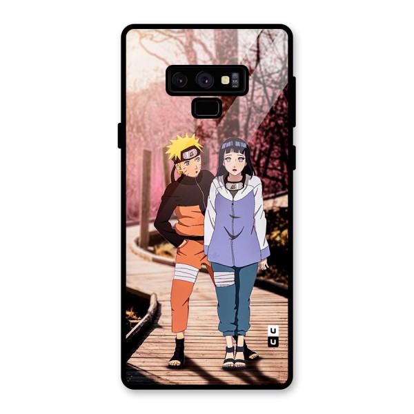 Hinata Annoyed Glass Back Case for Galaxy Note 9