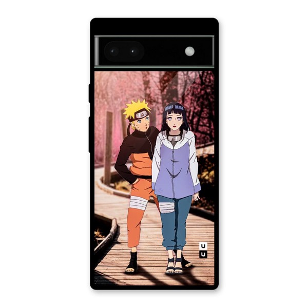 Hinata Annoyed Glass Back Case for Google Pixel 6a