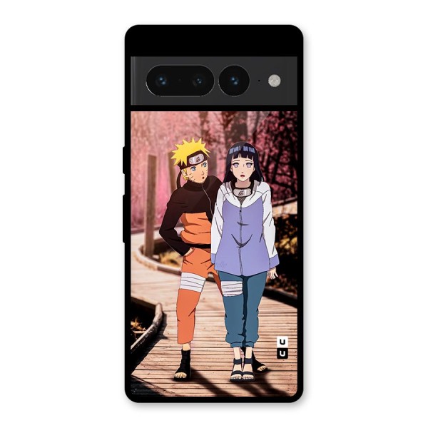 Hinata Annoyed Glass Back Case for Google Pixel 7 Pro