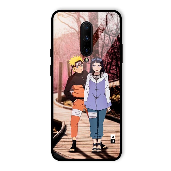 Hinata Annoyed Glass Back Case for OnePlus 7 Pro