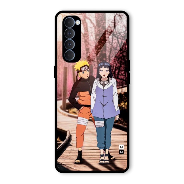 Hinata Annoyed Glass Back Case for Oppo Reno4 Pro