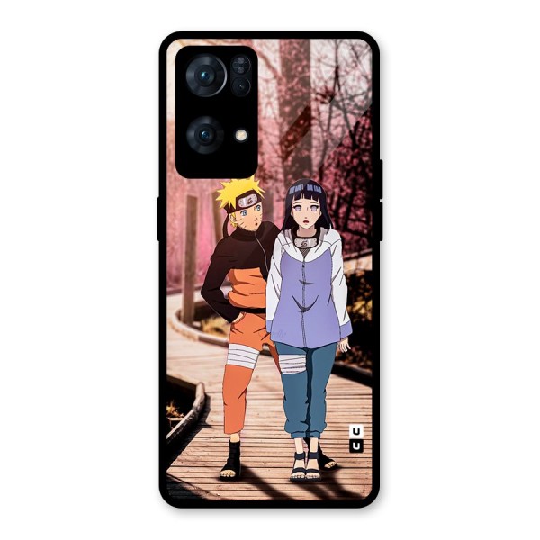 Hinata Annoyed Glass Back Case for Oppo Reno7 Pro 5G