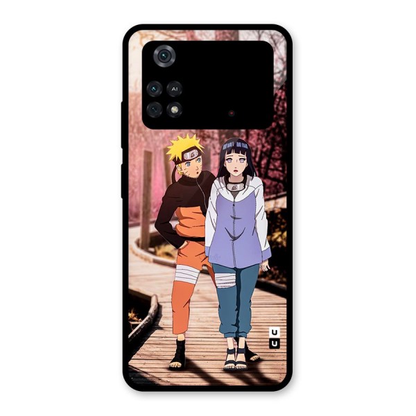 Hinata Annoyed Glass Back Case for Poco M4 Pro 4G