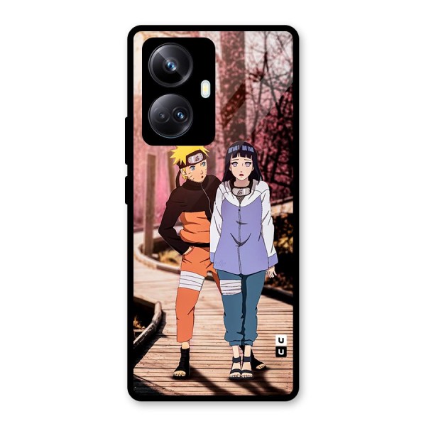 Hinata Annoyed Glass Back Case for Realme 10 Pro Plus