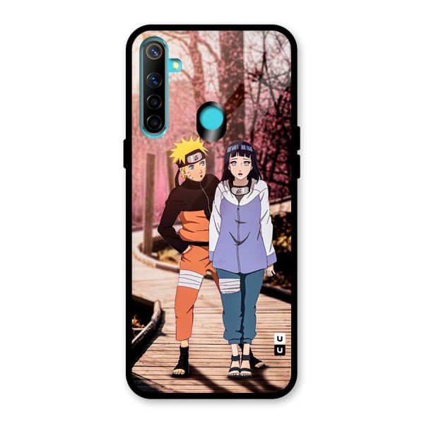 Hinata Annoyed Glass Back Case for Realme 5