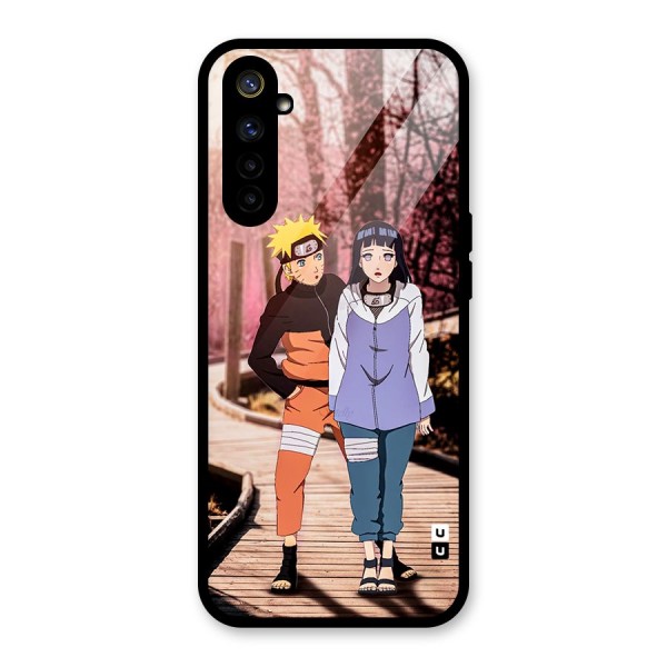 Hinata Annoyed Glass Back Case for Realme 6