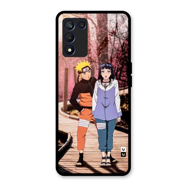 Hinata Annoyed Glass Back Case for Realme 9 5G Speed