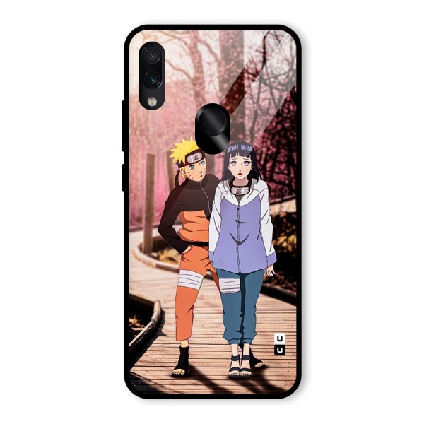 Hinata Annoyed Glass Back Case for Redmi Note 7