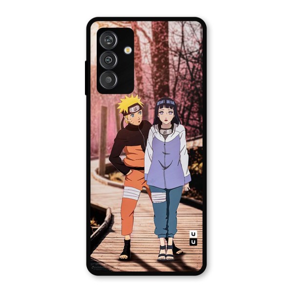 Hinata Annoyed Metal Back Case for Galaxy F13