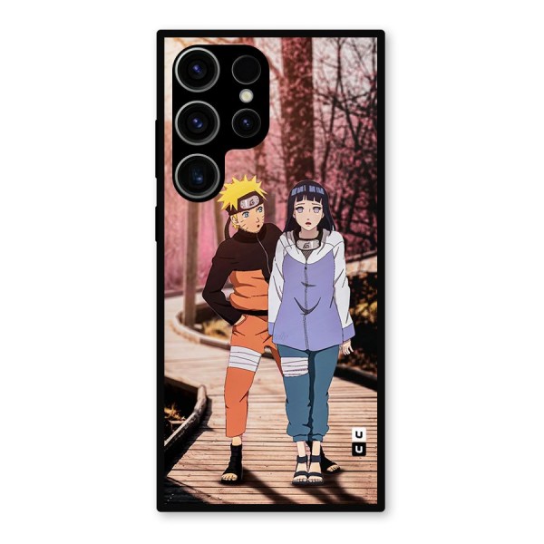 Hinata Annoyed Metal Back Case for Galaxy S23 Ultra