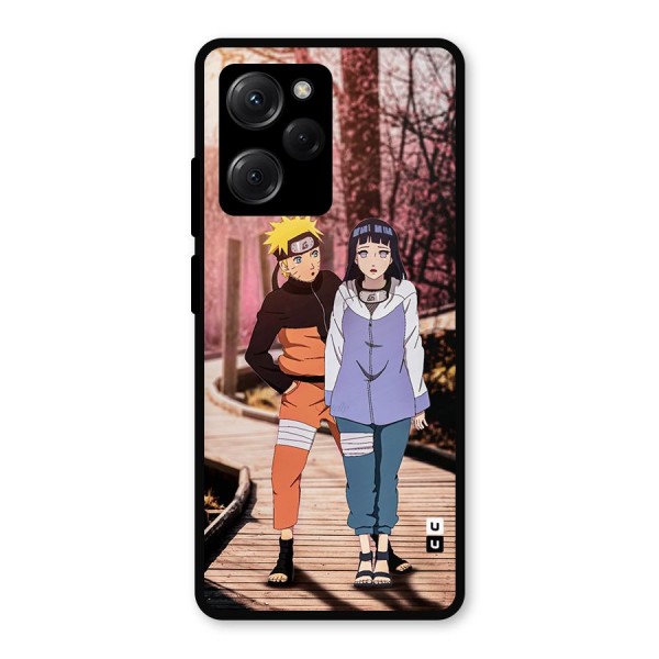 Hinata Annoyed Metal Back Case for Poco X5 Pro