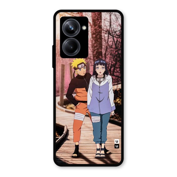 Hinata Annoyed Metal Back Case for Realme 10 Pro