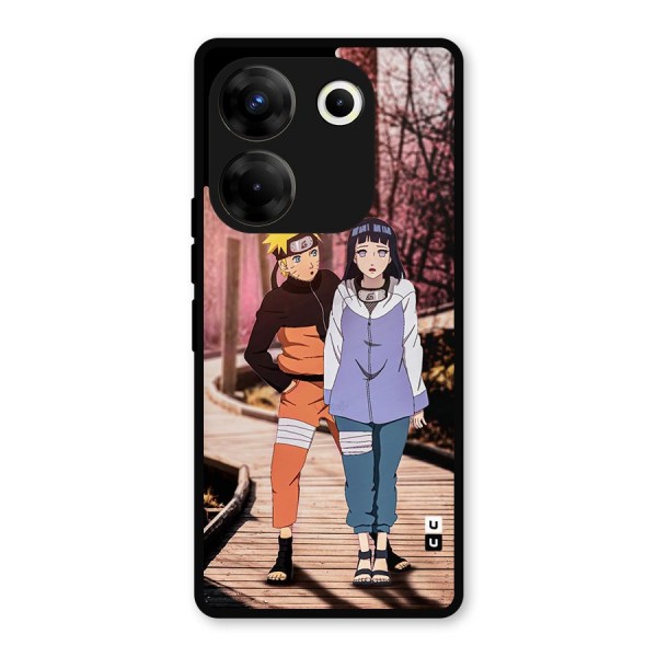 Hinata Annoyed Metal Back Case for Tecno Camon 20 Pro