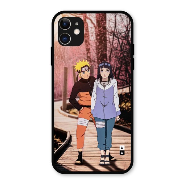 Hinata Annoyed Metal Back Case for iPhone 11