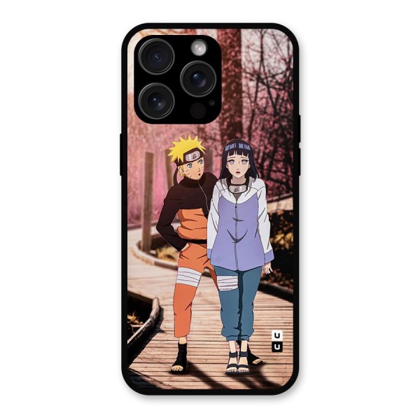 Hinata Annoyed Metal Back Case for iPhone 15 Pro Max