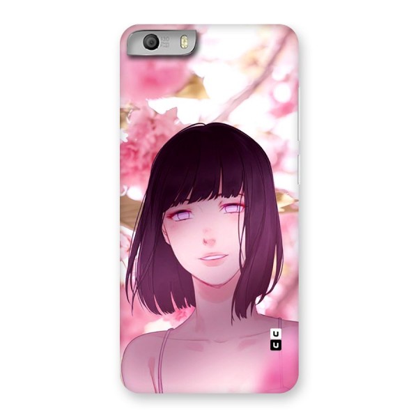 Hinata Floral Back Case for Canvas Knight 2