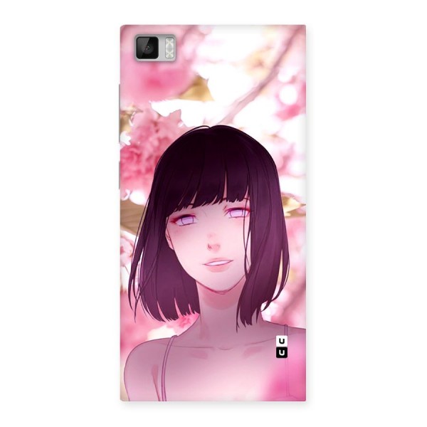 Hinata Floral Back Case for Mi3