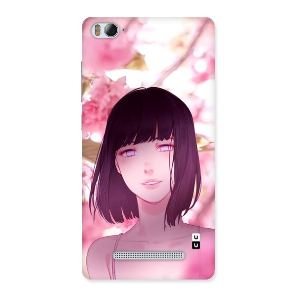 Hinata Floral Back Case for Mi4i