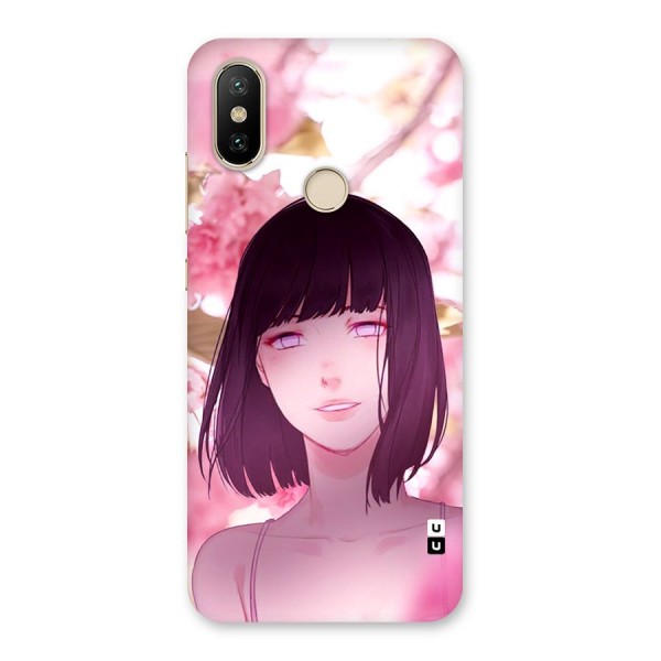 Hinata Floral Back Case for Mi A2