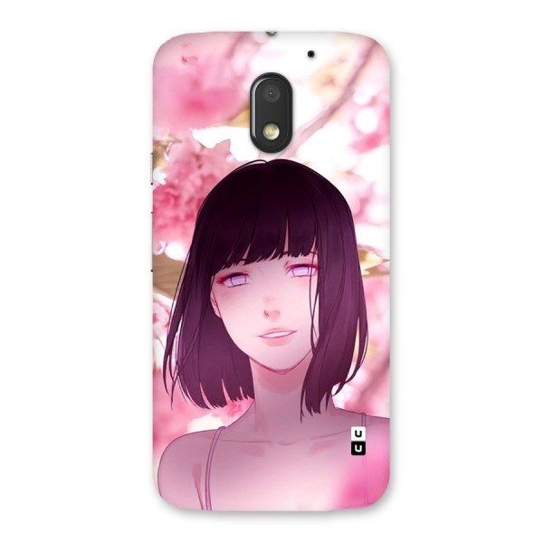 Hinata Floral Back Case for Moto E3 Power