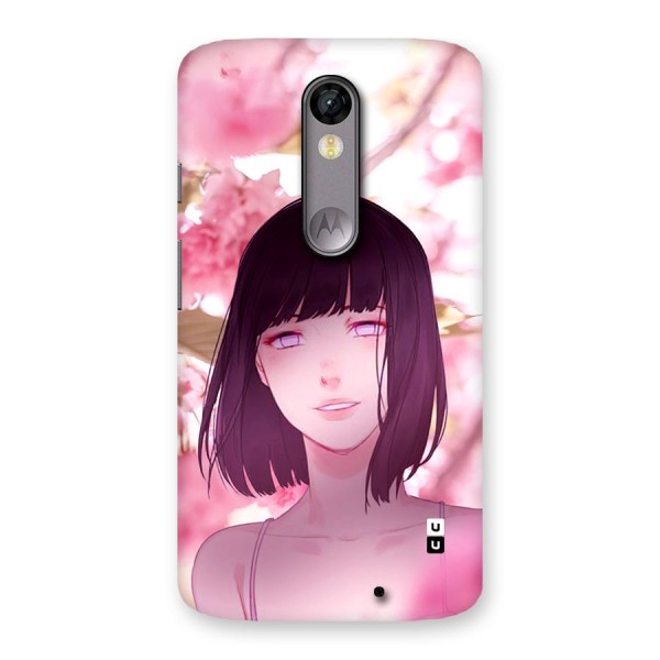 Hinata Floral Back Case for Moto X Force