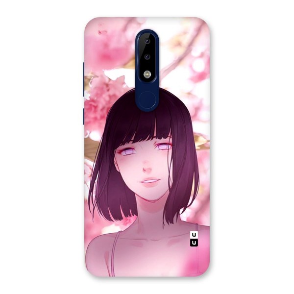 Hinata Floral Back Case for Nokia 5.1 Plus