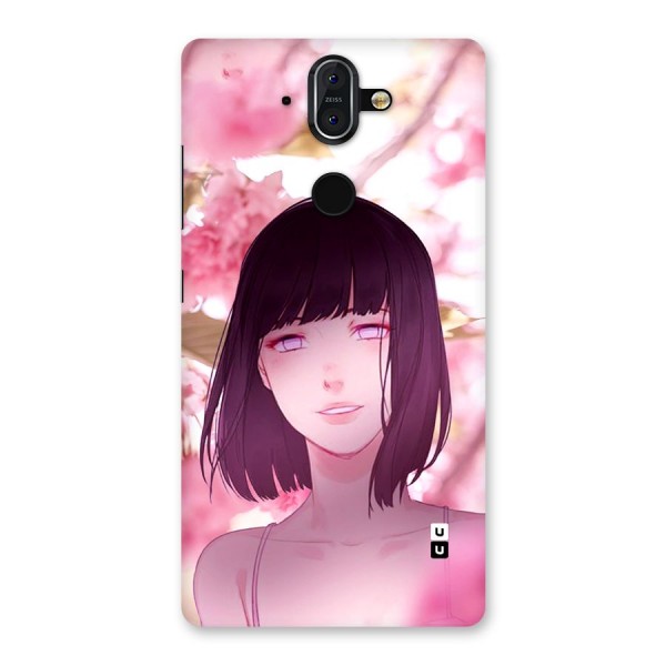 Hinata Floral Back Case for Nokia 8 Sirocco