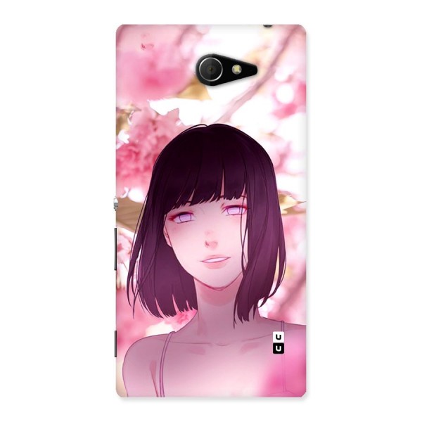 Hinata Floral Back Case for Xperia M2