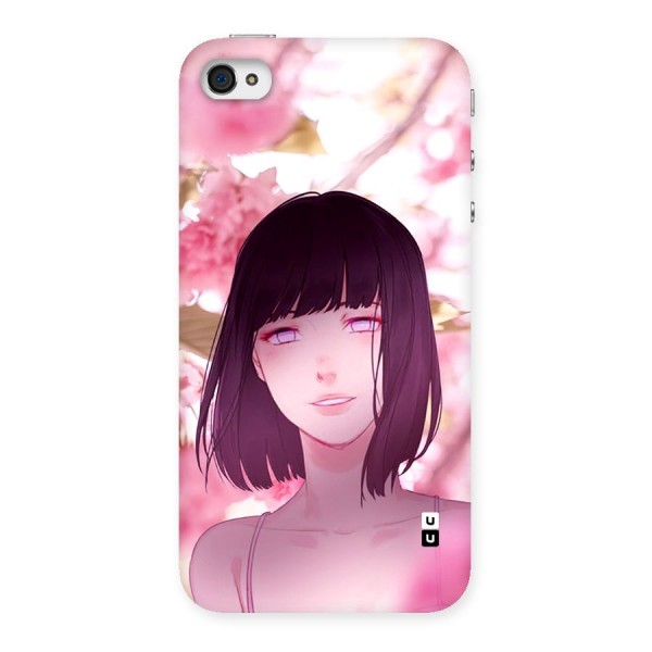 Hinata Floral Back Case for iPhone 4 4s