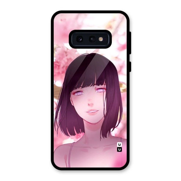 Hinata Floral Glass Back Case for Galaxy S10e