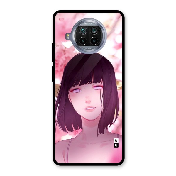 Hinata Floral Glass Back Case for Mi 10i