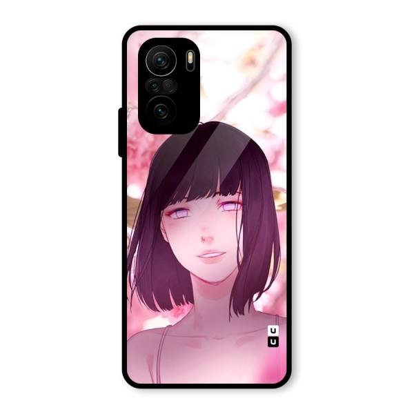 Hinata Floral Glass Back Case for Mi 11x