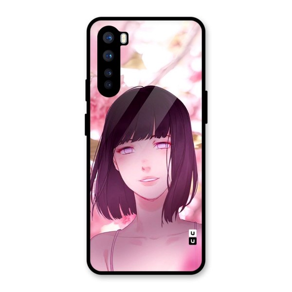 Hinata Floral Glass Back Case for OnePlus Nord