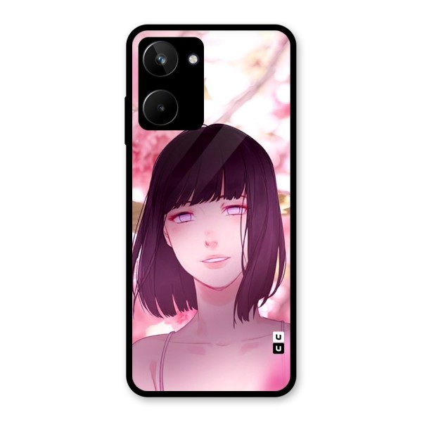 Hinata Floral Glass Back Case for Realme 10