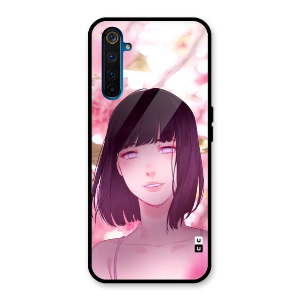 Hinata Floral Glass Back Case for Realme 6 Pro