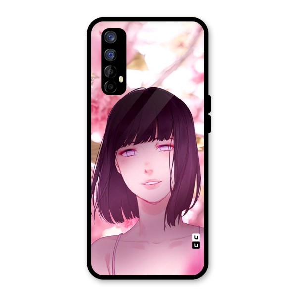 Hinata Floral Glass Back Case for Realme 7