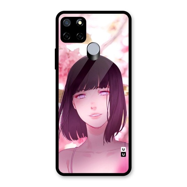 Hinata Floral Glass Back Case for Realme C15