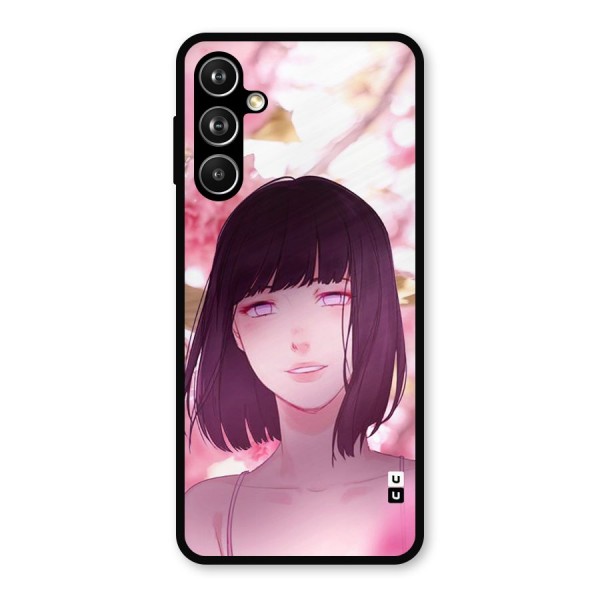 Hinata Floral Metal Back Case for Galaxy F54