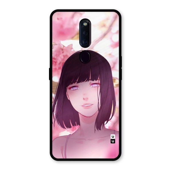 Hinata Floral Metal Back Case for Oppo F11 Pro