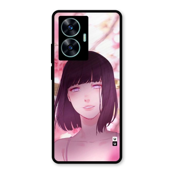 Hinata Floral Metal Back Case for Realme C55