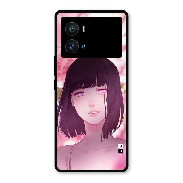 Hinata Floral Metal Back Case for iQOO 9 Pro