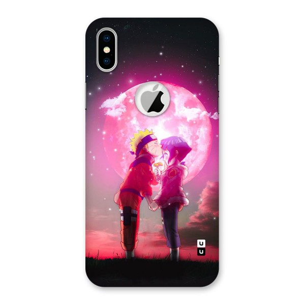 Hinata Forehead Back Case for iPhone XS Logo Cut