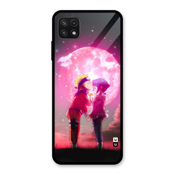 Hinata Forehead Glass Back Case for Galaxy A22 5G