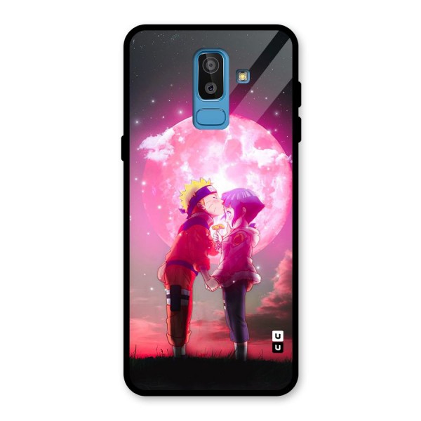 Hinata Forehead Glass Back Case for Galaxy J8