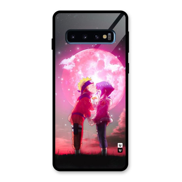 Hinata Forehead Glass Back Case for Galaxy S10