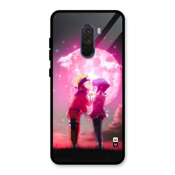 Hinata Forehead Glass Back Case for Poco F1