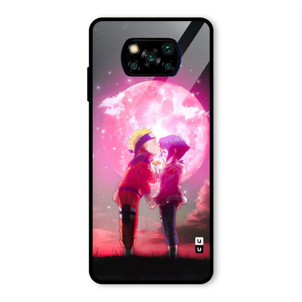 Hinata Forehead Glass Back Case for Poco X3 Pro