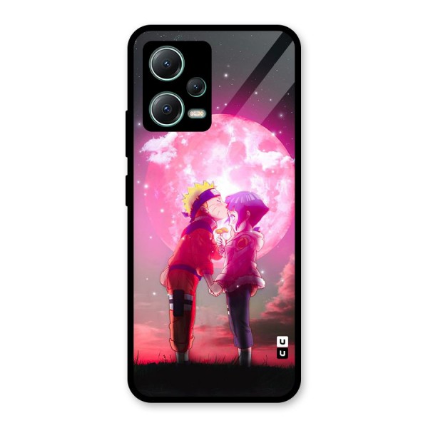 Hinata Forehead Glass Back Case for Poco X5