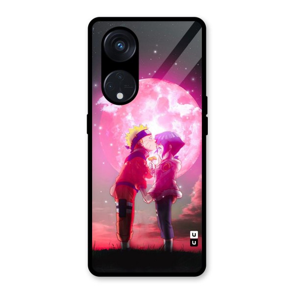 Hinata Forehead Glass Back Case for Reno8 T 5G