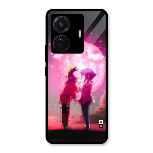 Hinata Forehead Glass Back Case for Vivo T1 Pro